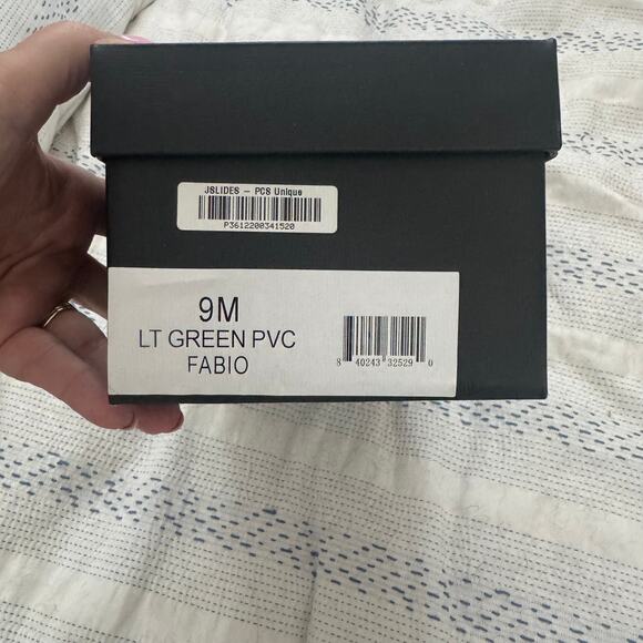 NEW J SLides by Urban Sport Fabio Light Green Slide On Sandals Womens Size 9 - Picture 6 of 6